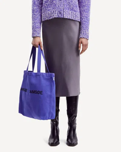 SAMSOE AGNETA SKIRT IN EXCALIBUR