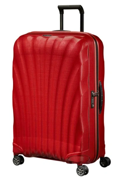 SAMSONITE SAMSONITE C-LITE HARDSIDE LARGE CHECKED SPINNER LUGGAGE