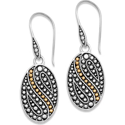 SAMUEL B. SAMUEL B. OVAL DOT DROP EARRINGS