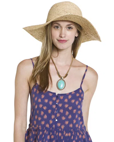 SAN DIEGO HAT COMPANY SAN DIEGO HAT COMPANY SIGNATURE LARGE BRIM RAFFIA HAT