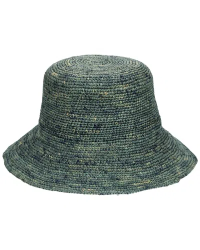 SAN DIEGO HAT COMPANY SAN DIEGO HAT COMPANY WEEKEND CROCHET RAFFIA BUCKET HAT