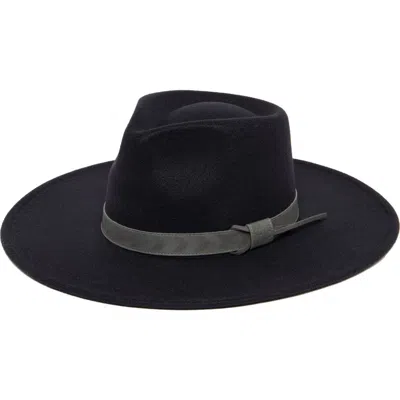 SAN DIEGO HAT SAN DIEGO HAT FAUX FELT FEDORA HAT
