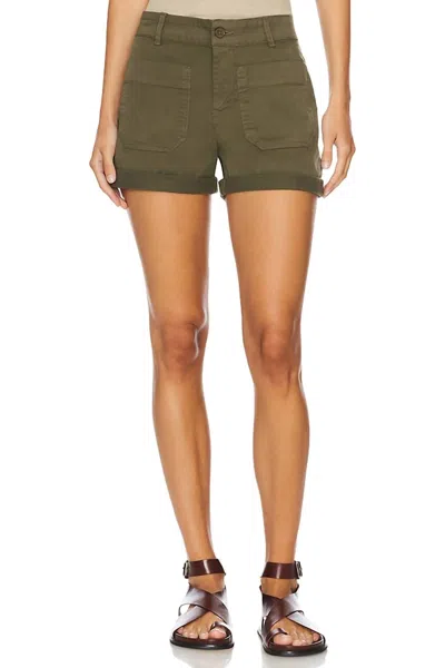 SANCTUARY MARINE SHORTS IN BURNT OLIVE