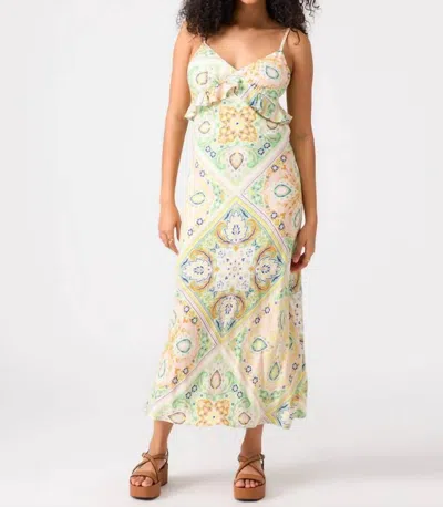 SANCTUARY SPRING FAVORITE SLIP DRESS IN SCARF PAISLEY