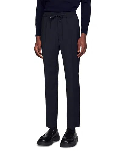 SANDRO NEW ALPHA DRAWSTRING PANTS