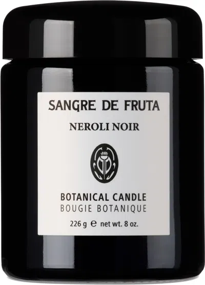 SANGRE DE FRUTA NEROLI NOIR BOTANICAL CANDLE