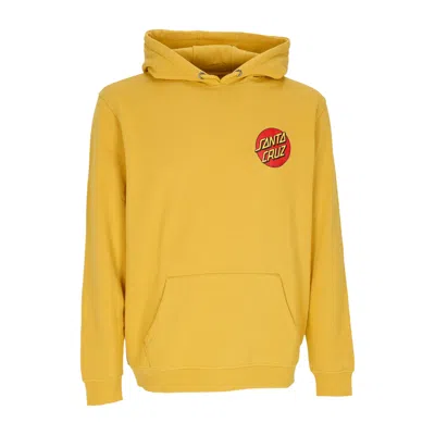 SANTA CRUZ MEN'S CLASSIC DOT CHEST HOODIE OLD GOLD