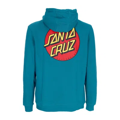 SANTA CRUZ MEN'S CLASSIC DOT CHEST HOODIE VERDIGRIS