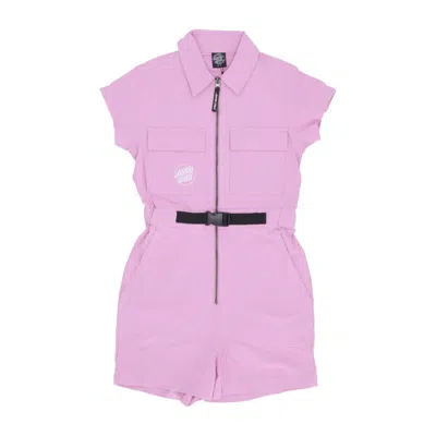 SANTA CRUZ WOMEN'S STRIP CARGO PLAYSUIT ORCHID