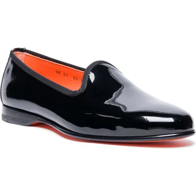 SANTONI SANTONI ANDREA PLAIN TOE VENETIAN LOAFER