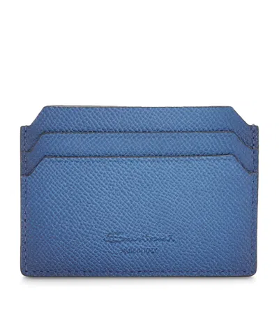 SANTONI LEATHER CARD HOLDER