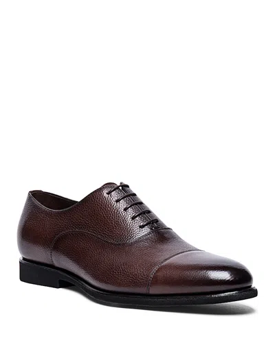 SANTONI MEN'S DARIAN CAP TOE DRESS SHOES