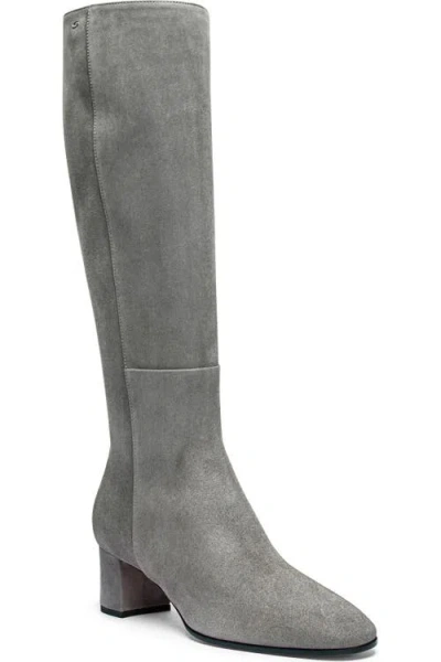 SANTONI SANTONI SUEDE LOW-HEEL BOOT
