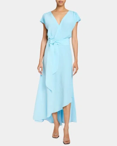 SANTORELLI SANTORELLI FALLON MIDI HI-LO DRESS
