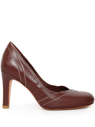 SARAH CHOFAKIAN 75MM STRENGELL PUMPS