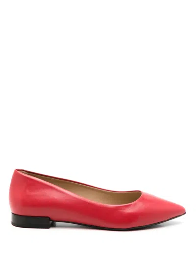 SARAH CHOFAKIAN FRANCESCA POINTED-TOE BALLERINA SHOES