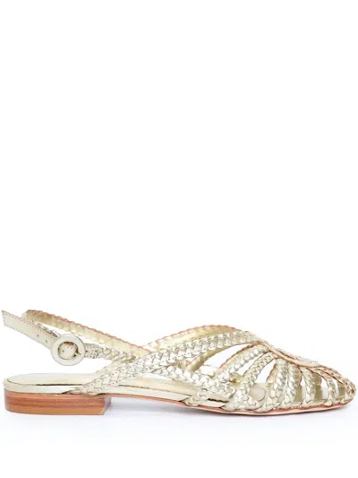 SARAH CHOFAKIAN NUDO SLINGBACK PUMPS