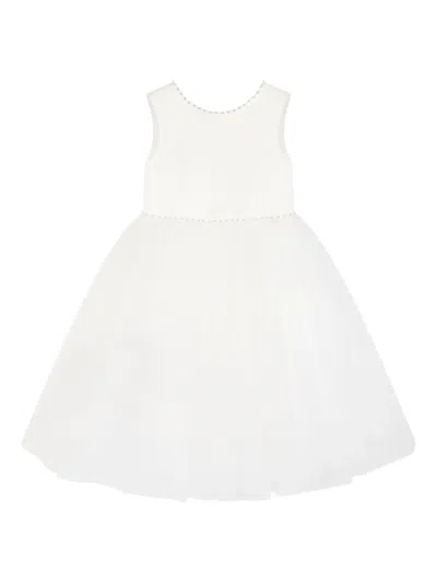 SARAH LOUISE FAUX-PEARL EMBELLISHED DRESS
