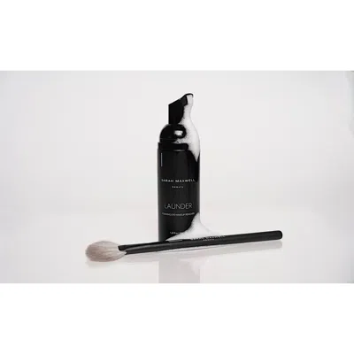 SARAH MAXWELL BEAUTY SARAH MAXWELL BEAUTY LAUNDER EYE MAKEUP REMOVER & BRUSH SET