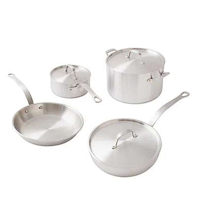 SARDEL 7 PIECE STAINLESS STEEL CLAD COOKWARE SET