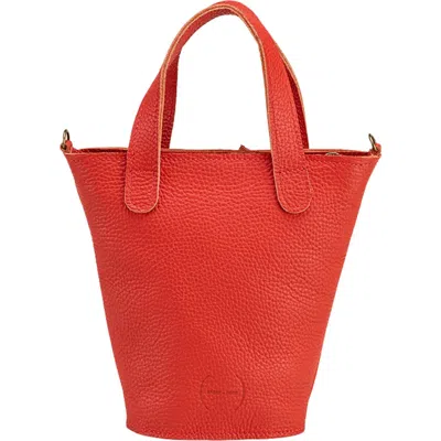 SAREP + ROSE SAREP + ROSE SARA MINI LEATHER TOTE BAG