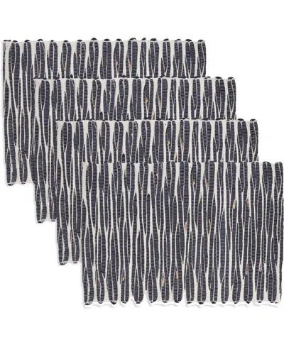 SARO LIFESTYLE SEAGRASS WATER HYACINTH CHARM PLACEMATS, 14" X 20"