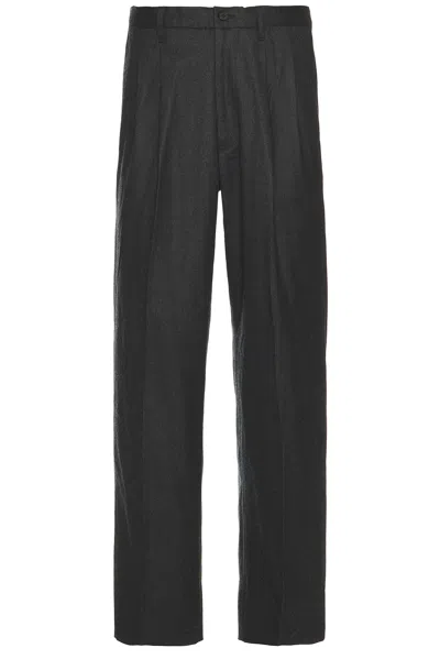 SATURDAYS SURF NYC WOOL SAXONY 2TUCK PANTS