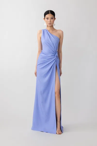 SAU LEE HELENE ONE-SHOULDER DRESS