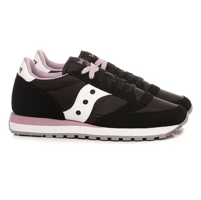 SAUCONY DAMENSCHUHE SAUCONY JAZZ ORIGINAL SCHWARZ ROSA TURNSCHUHE SPORT S1044 626