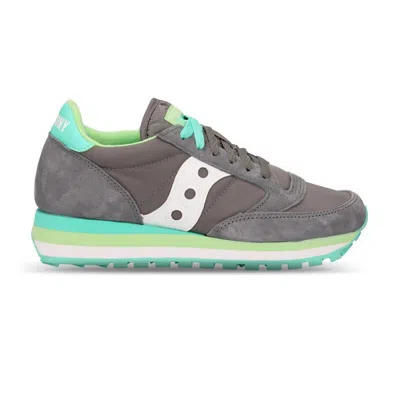 SAUCONY DAMENSCHUHE SAUCONY JAZZ TRIPLE NEUE KOLLEKTION S60530-17 GRAU GRÜN