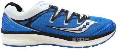 SAUCONY MEN'S SAUCONY TRIUMPH ISO 4 SNEAKERS IN BLUE/BLACK/WHITE