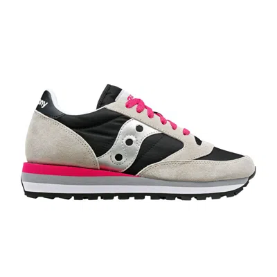 SAUCONY WMNS JAZZ TRIPLE 'GREY BLACK PINK'