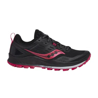 SAUCONY WMNS PEREGRINE 10 'BLACK BARBERRY'