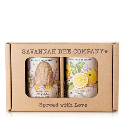 SAVANNAH BEE COMPANY WHIPPED HONEY, SET OF 2