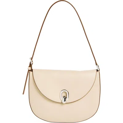 SAVETTE SAVETTE SMALL TONDO LEATHER HOBO BAG