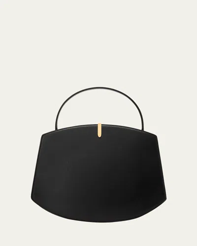 SAVETTE THE FLORENCE LEATHER TOP-HANDLE BAG