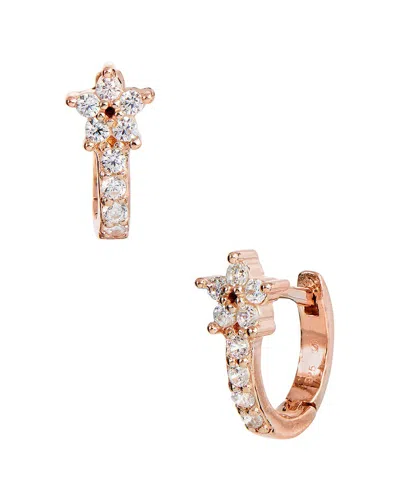 SAVVY CIE SAVVY CIE SILVER CZ STAR EARRINGS