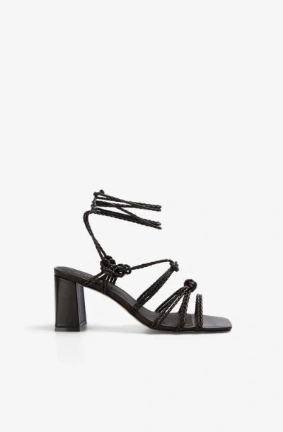 SCALPERS SCALPERS BRAID CORD HEEL SANDAL