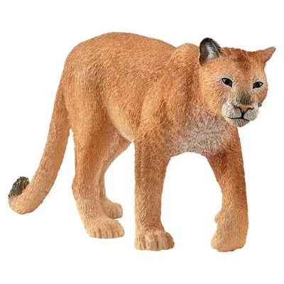 SCHLEICH COUGAR FIGURINE BROWN - PACK OF 5