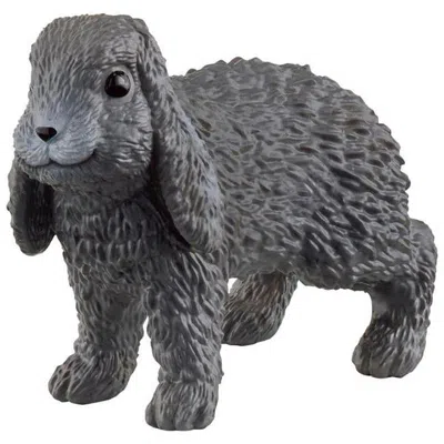 SCHLEICH LOP-EARED RABBIT FIGURINE BLACK - PACK OF 5