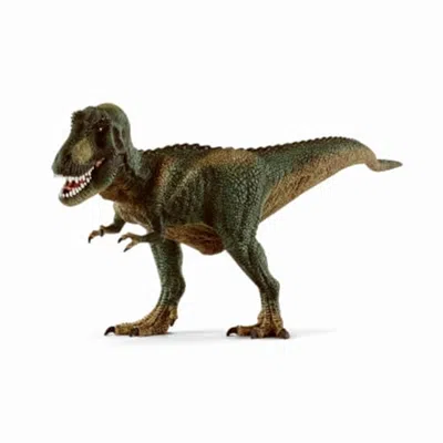 SCHLEICH NORTH AMERICA SCHLEICH NORTH AMERICA DINOSAUR TYRANNOSAURUS REX TOY FOR AGES 3 & UP - GREEN