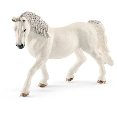 SCHLEICH NORTH AMERICA SCHLEICH NORTH AMERICA LIPIZZANER MARE TOY FIGURE, WHITE