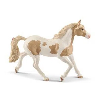 SCHLEICH NORTH AMERICA SCHLEICH NORTH AMERICA PAINT HORSE MARE TAN & WHITE