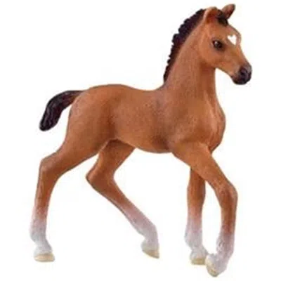 SCHLEICH OLDENBURG FOAL HORSE FIGURINE BROWN - PACK OF 5