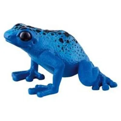 SCHLEICH POISON DART FROG TOY BLUE - PACK OF 5