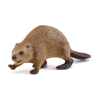 SCHLEICH SYNTHETIC BEAVER TOY TAN - CASE OF 5