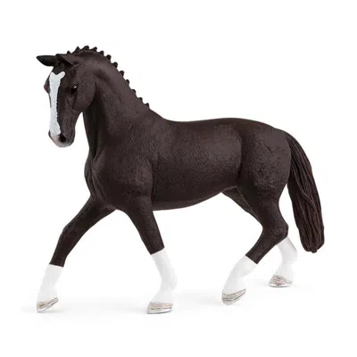 SCHLEICH SYNTHETIC HANOVERIAN MARE HORSE TOY BLACK - CASE OF 5