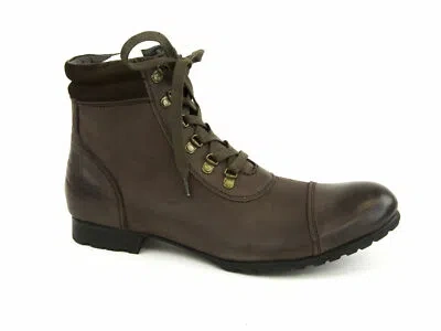 SCHMOOVE SCHMOOVE HERREN DUNKELBRAUN NUBUK LEDER CHARLIE MOUNTAIN STIEFEL NEU