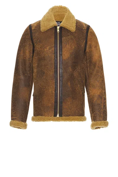 SCHOTT SHEEPSKIN JACKET