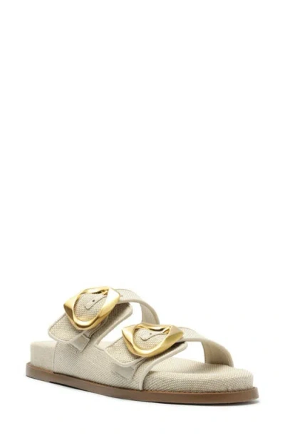 SCHUTZ SCHUTZ OLGA BUCKLE SPORTY SLIDE SANDAL